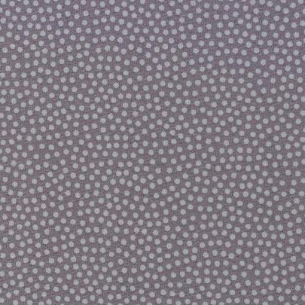 Baumwolle Dotty Grau/Weiß by Swafing